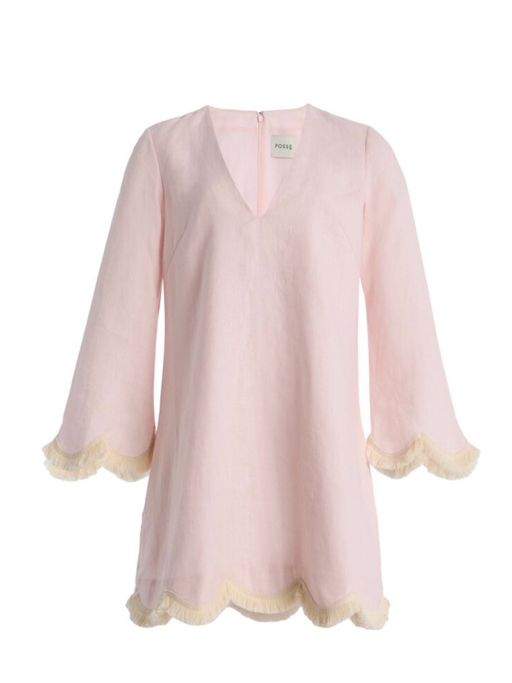 POSSE Pale Pink Essie caftan S NWT new $350